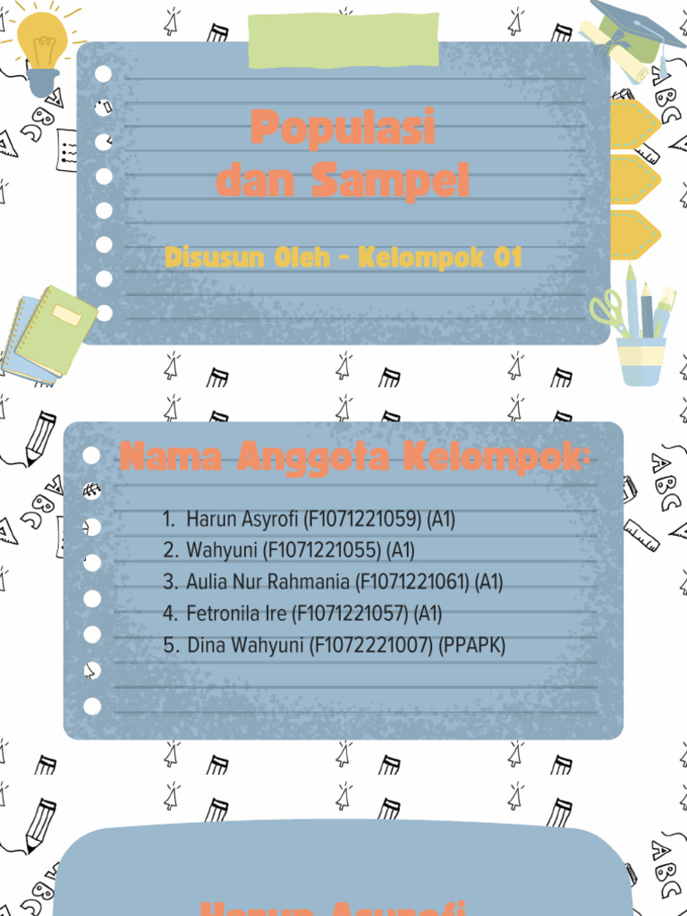 Contoh Simple Random Sampling | PDF