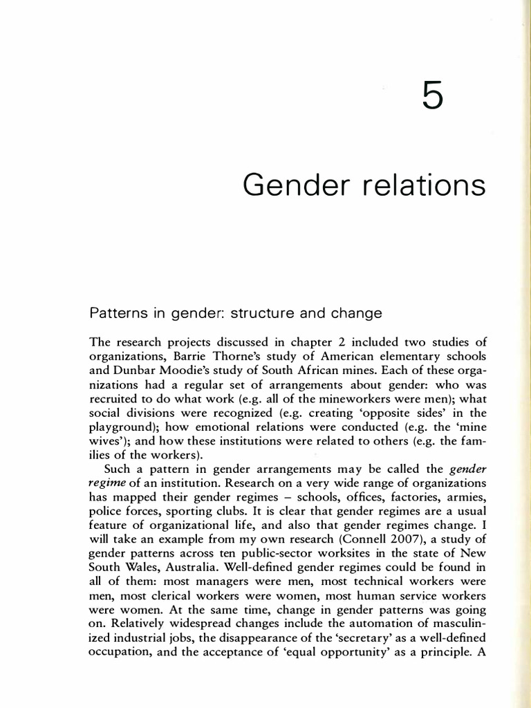 Gender Regimes in Organizations | PDF | Gender | Gender Studies