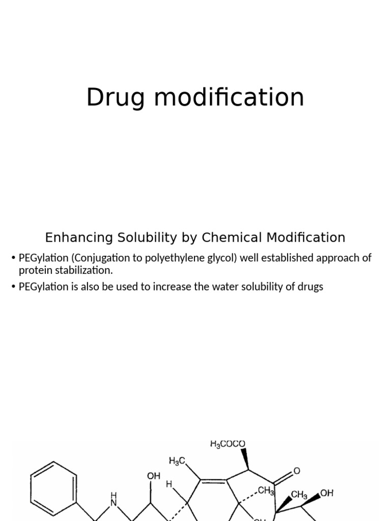 Drug Modification 2 | PDF | Oligonucleotide | Synapse