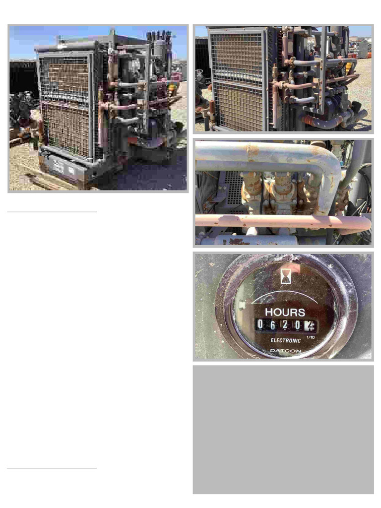 2012 Atlas Copco M 85a 2000 600 CFM Skid Mounted Air Compressor | PDF
