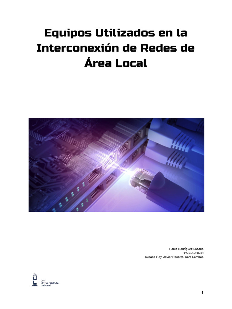 Equipos para Interconexión de Redes | PDF | Red de computadoras ...