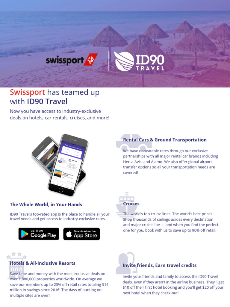 Swissport US ID90 Travel Onboarding | PDF | Car Rental | Google Play