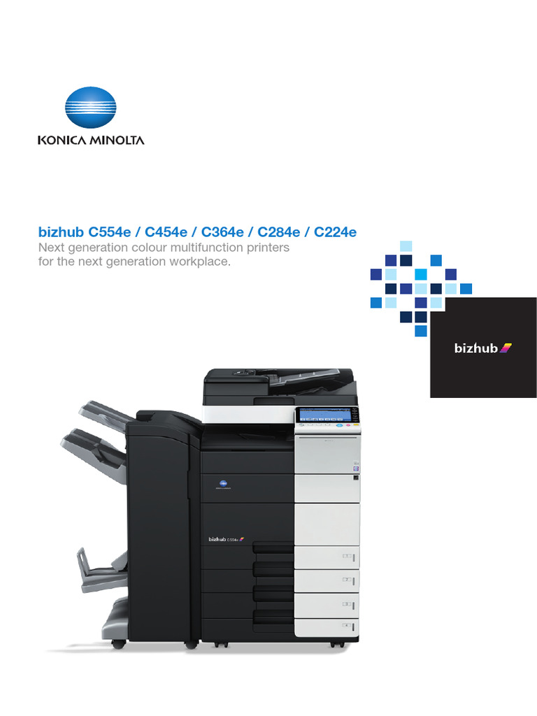 C554e-Series-Brochure Final LR | PDF | Image Scanner | Fax