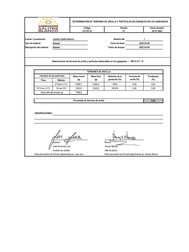 Terrones y Particulas Deleznables 250508 JM | PDF