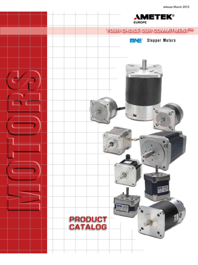HY200 & MAE Stepper Motor Catalog | PDF | Electric Motor | Electrical ...
