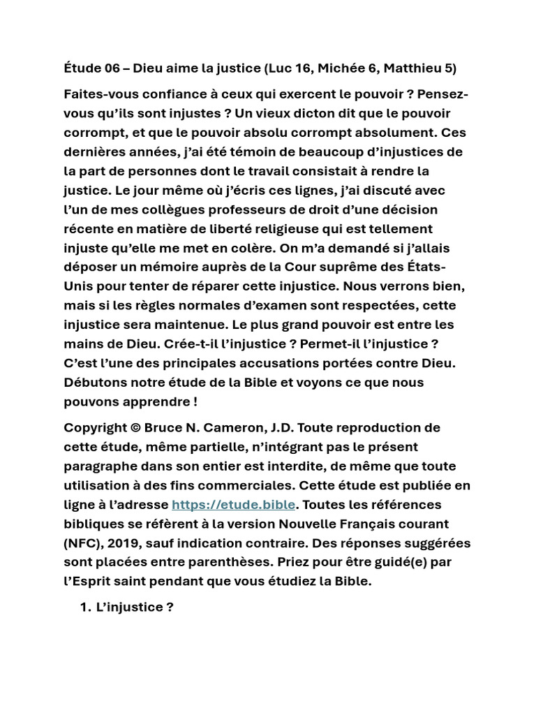 Justice divine et confiance en Dieu | PDF | Dieu