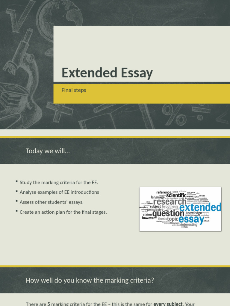 Extended Essay Final Steps Guide | PDF | Essays | Critical Thinking