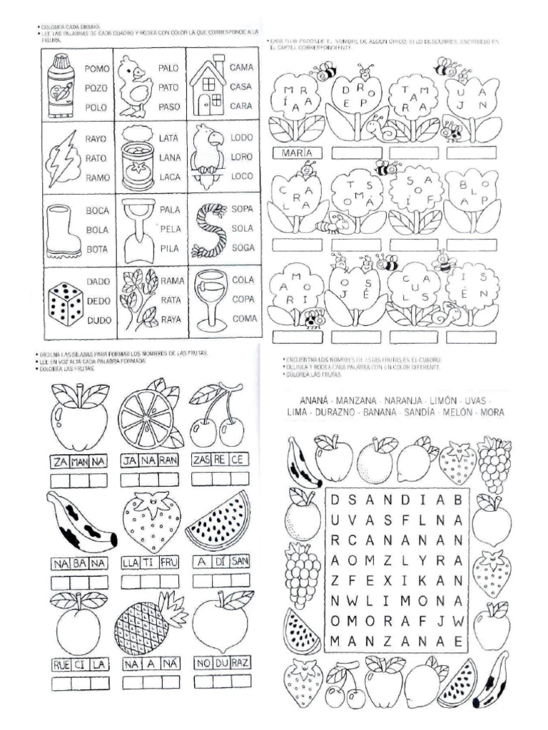 Act. Letramania Mayúscula | PDF