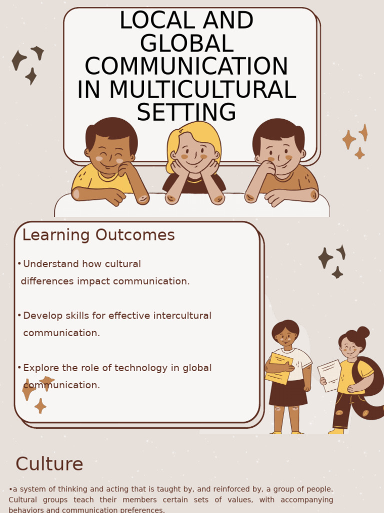 Group Project Title Here | PDF | Communication | Cross Cultural ...
