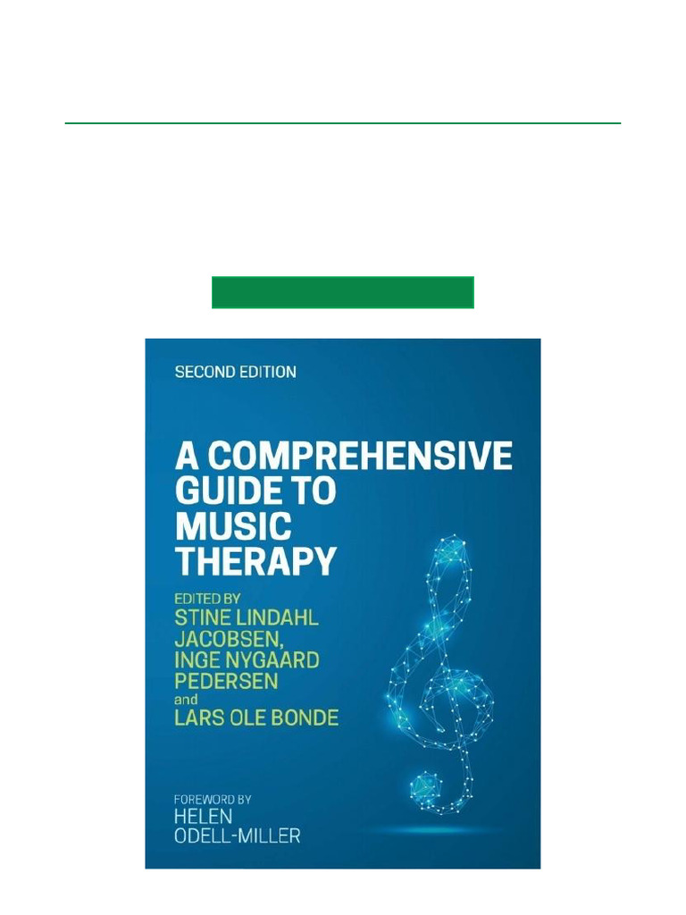 Music Therapy: A Comprehensive Guide | PDF | Psychotherapy