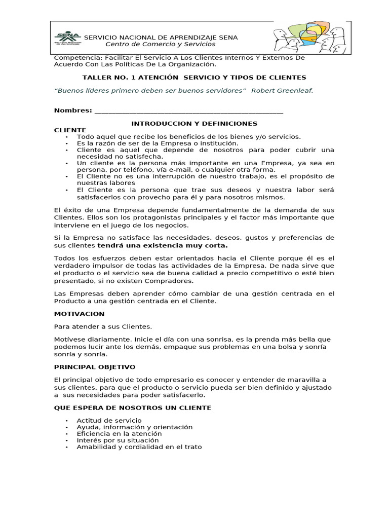 Atención al Cliente: Claves para el Éxito | PDF | Business | Cliente
