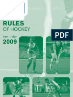 2009 Rules of Field Hockey