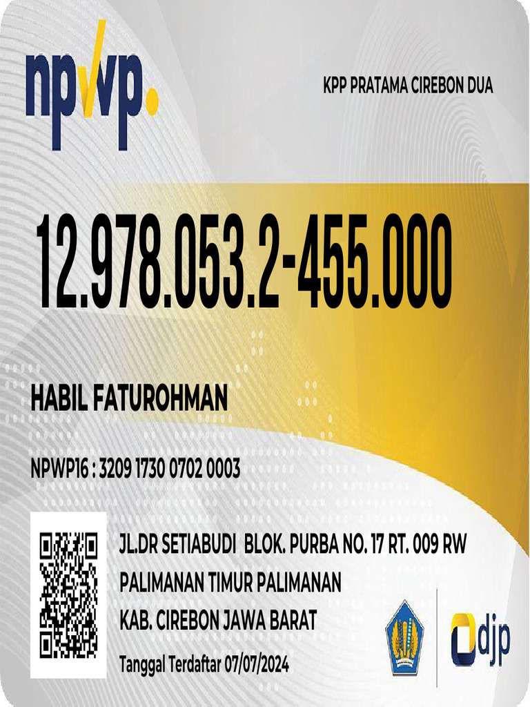 NPWP | PDF