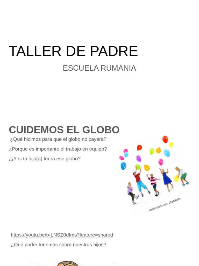 Taller de Padres | PDF | Las emociones | Modificación de comportamiento