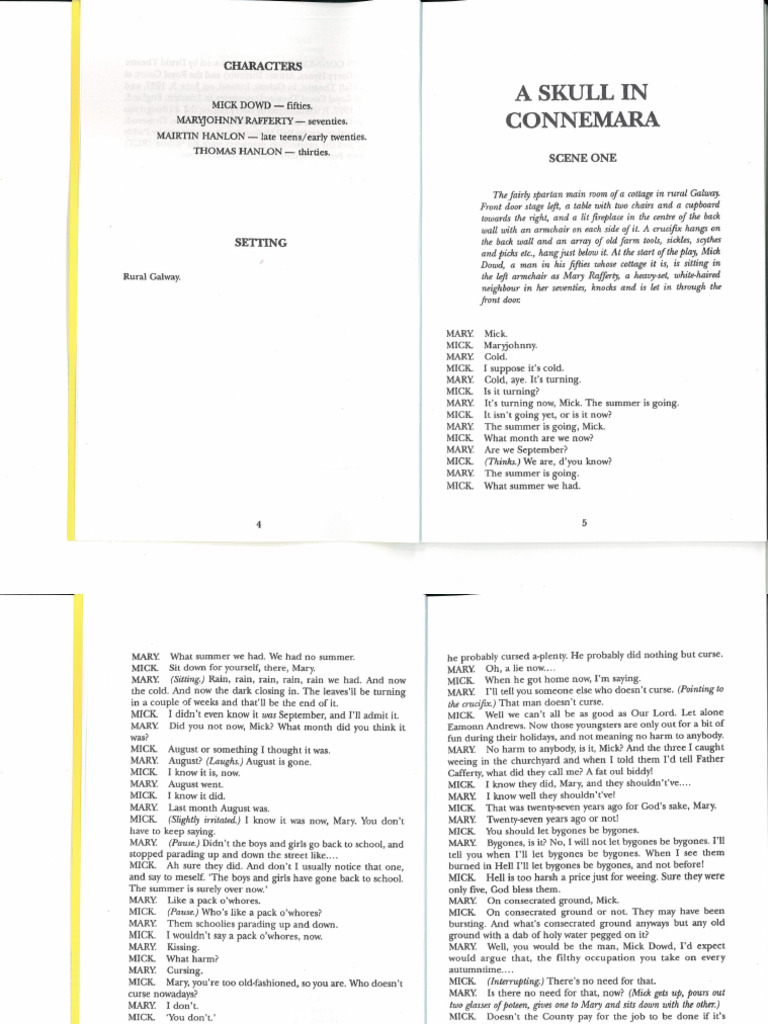 A Skull in Connemara | PDF