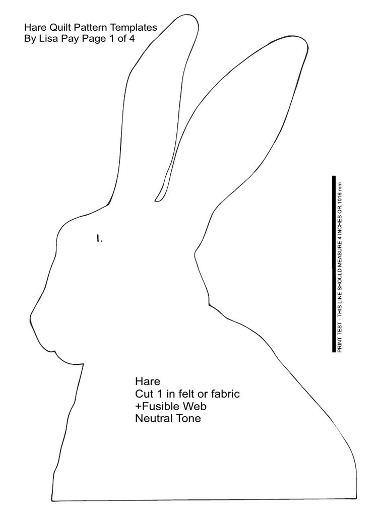 Hare Miniquilt | PDF