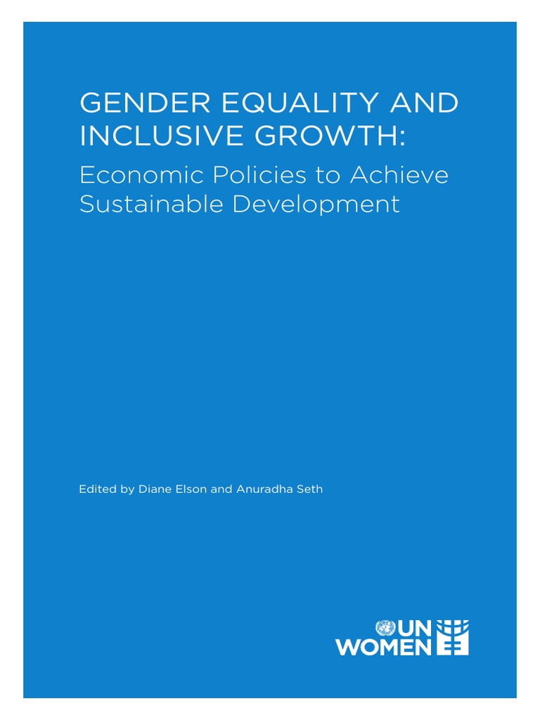 Gender Equality for Sustainable Growth | PDF | Labour Economics ...