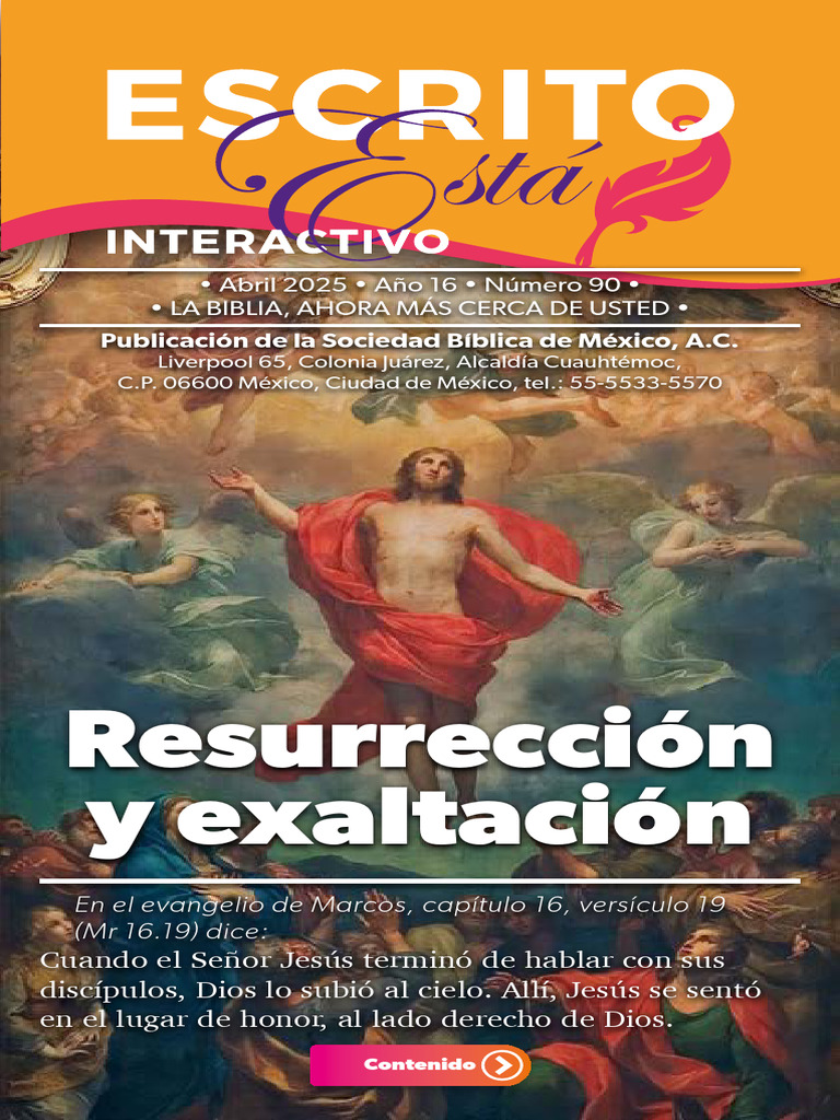 Resurrección y Exaltación de Jesús | PDF | Jesús | La resurrección de Jesús