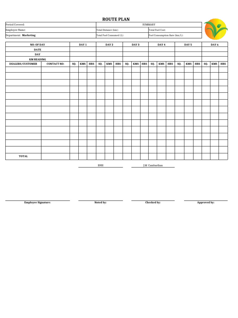 Route Plan Summary and Fuel Analysis | PDF | Fuels | Chemical Energy ...