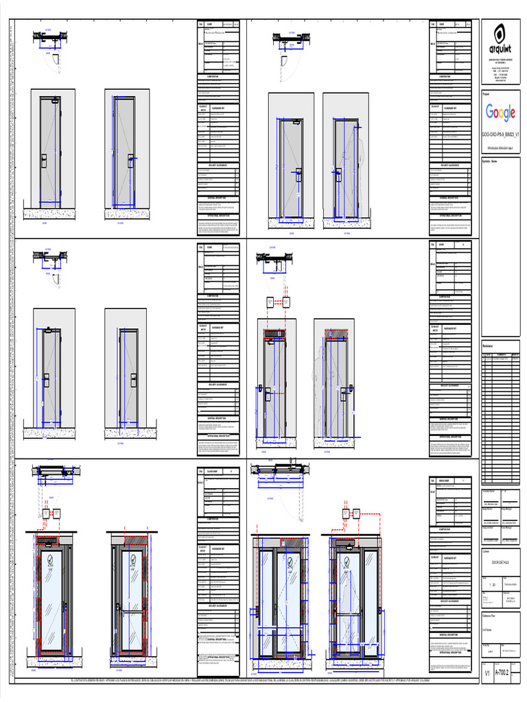 A-700-2 - Door Details | PDF | Door | Architectural Design