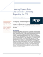 Boosting Exports, Jobs, and Economic Growth by Expanding the ITA
