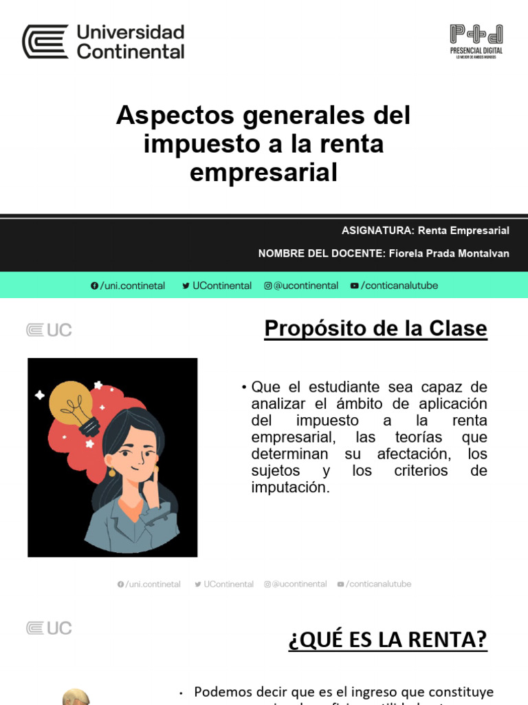 Clase Semana 1 | PDF | Impuestos | Impuesto sobre la renta
