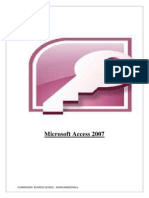 Microsoft Access 2007