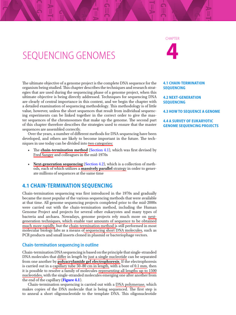 DNA Sequencing Techniques Explained | PDF | Dna Sequencing | Primer ...