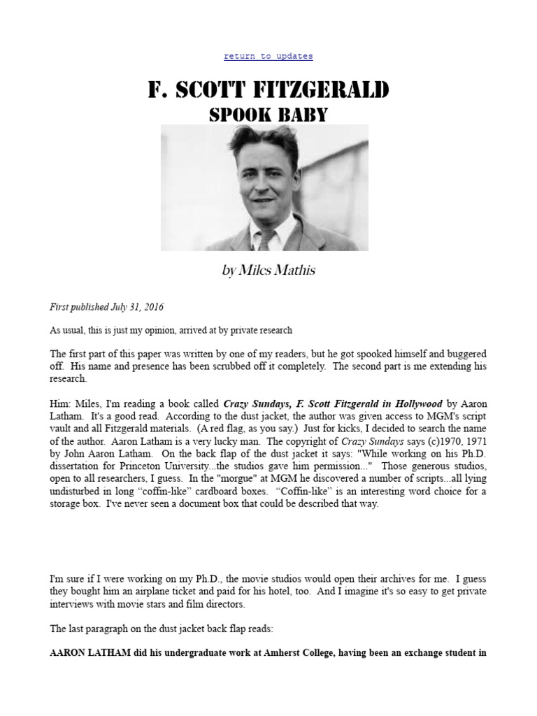fitz | PDF | Zelda Fitzgerald