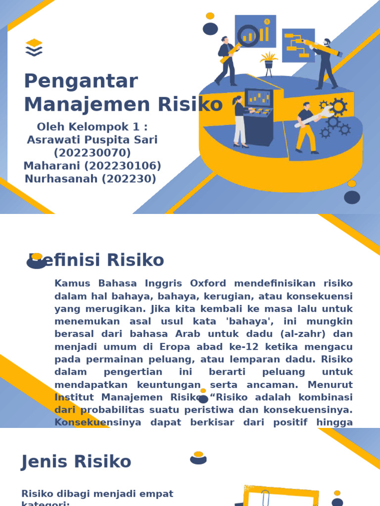Panduan Manajemen Risiko Efektif | PDF
