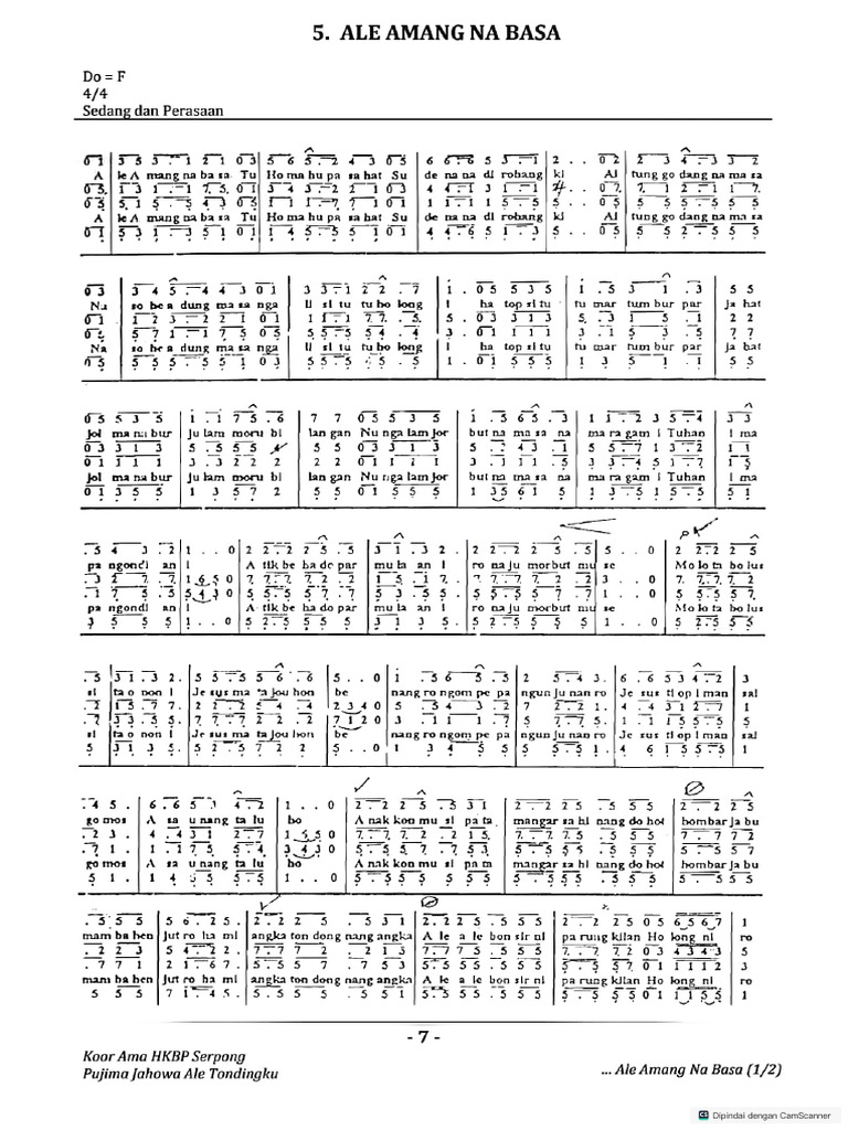 05 Ale Amang Na Basa | PDF