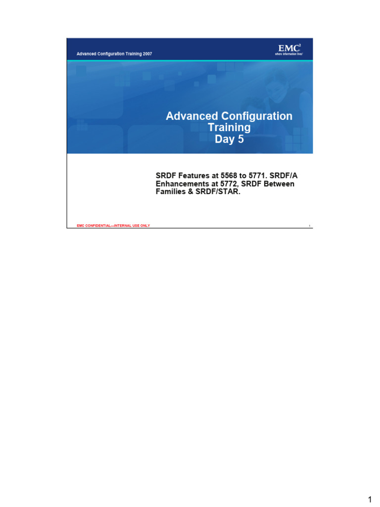 Advanced Configuration 2007 Rev B.00 Day 5 | PDF | Network Switch ...