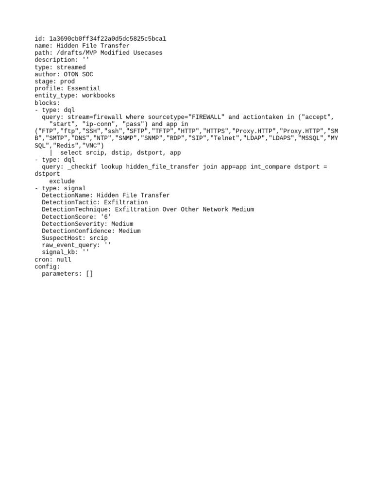Hidden File Transfer Detection Guide | PDF