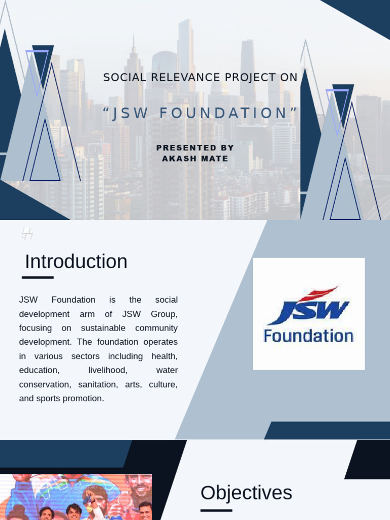 JSW Foundation CSR Impact Report 2023 | PDF | Corporate Social ...