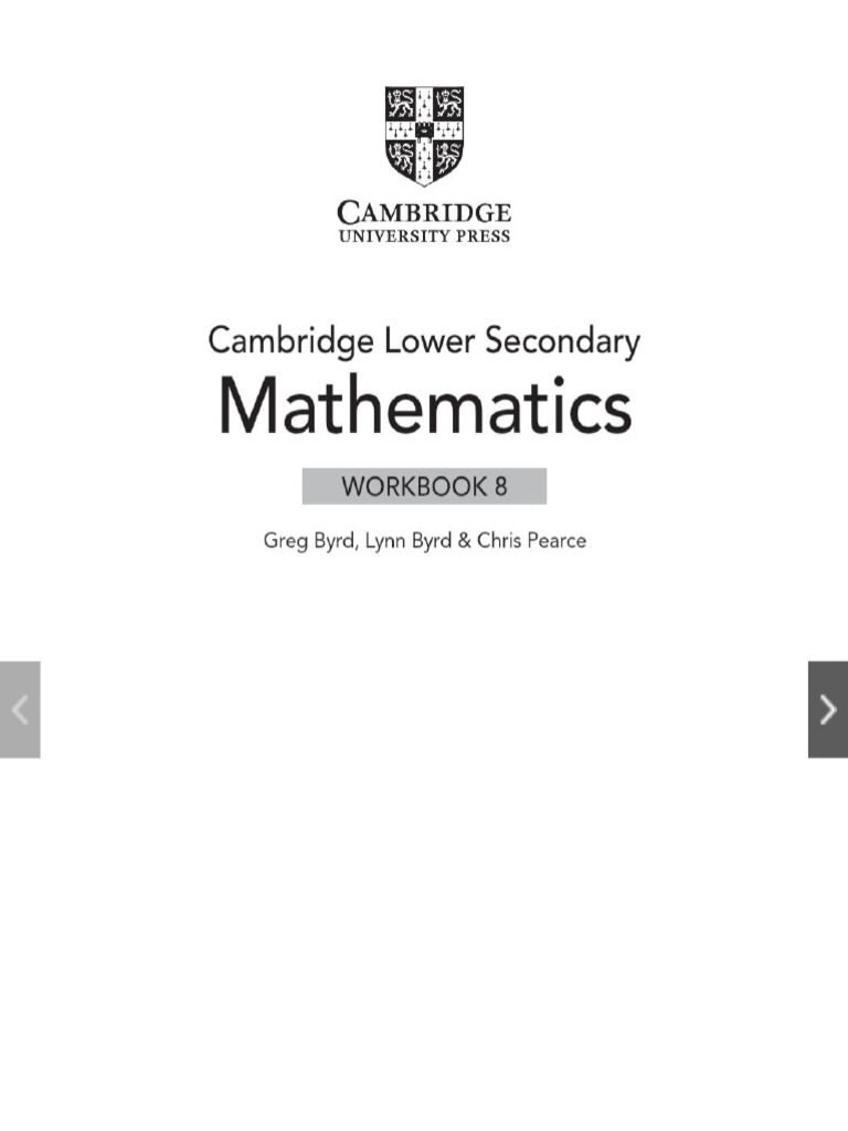 Grade 8 Mathematics Workbook Exercises | PDF | Multiplication ...