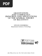 Gravitation and Cosmology by Steven Weinberg | PDF