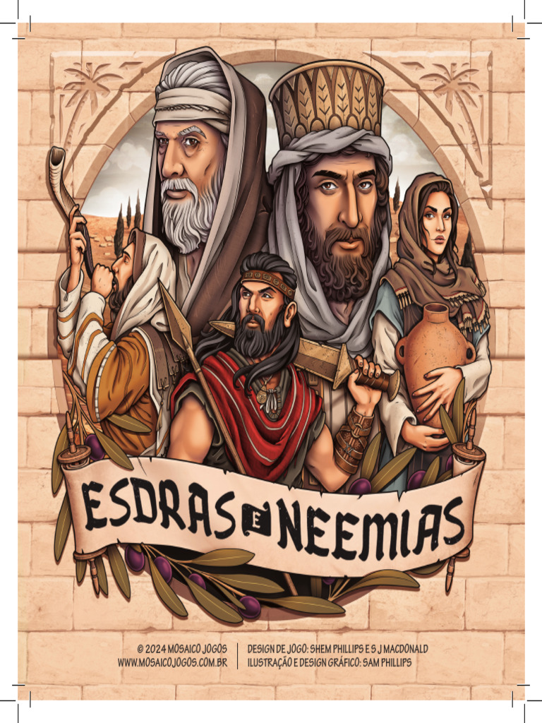 Jogo Esdras e Neemias: Reconstruindo Jerusalém | PDF | Vermelho