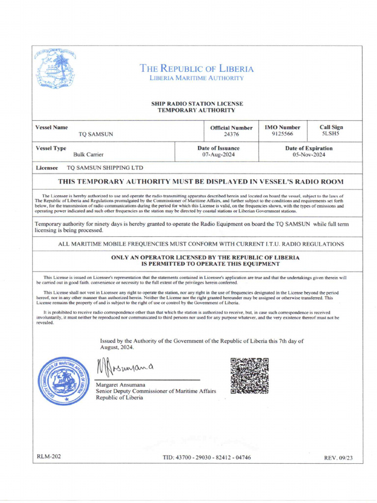 5 - Radio Station Licence | PDF