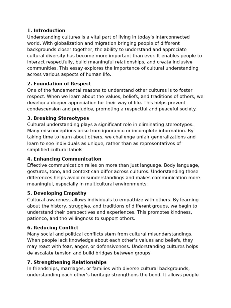 Culture | PDF | Empathy | Social Psychology