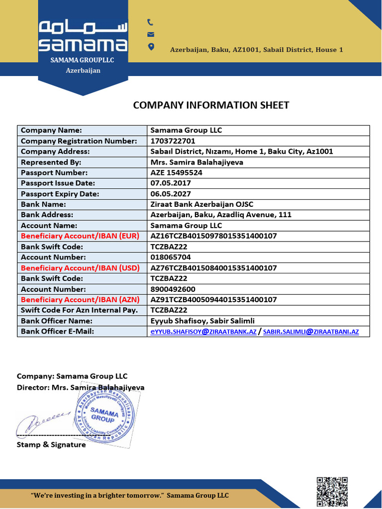 Samama Group LLC Company Overview | PDF | Banking | Banking Technology