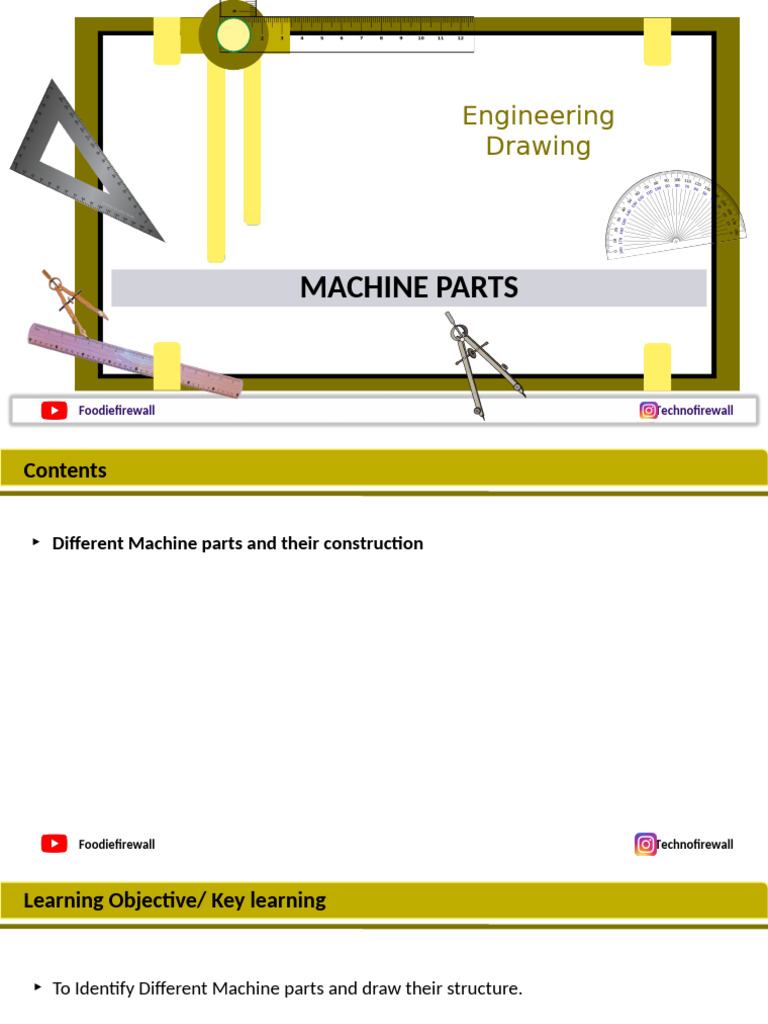 Understanding Machine Parts and Threads | PDF | Metalworking | Machining