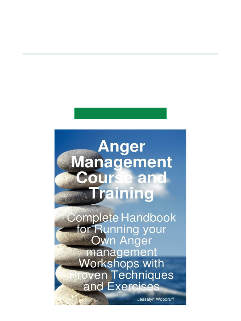 Anger Management Course and Training Complete Handbook for Running your ...