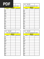Narcotic Drug Inventory List | PDF