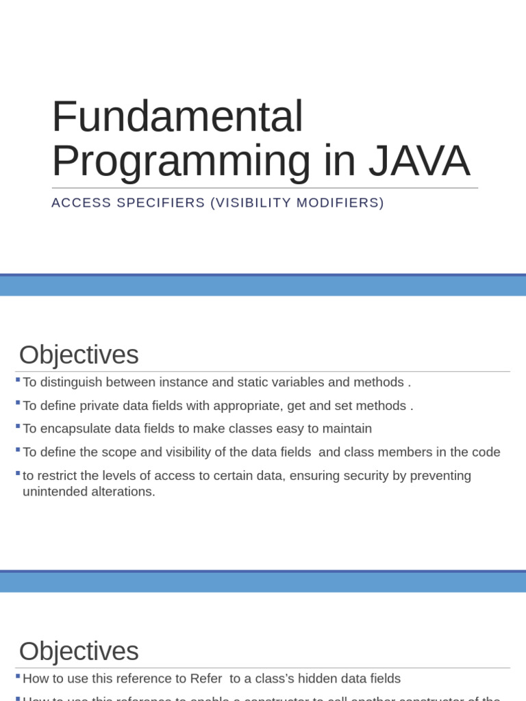 Chapter 05 06 (Classes and Objects-2) | PDF | Method (Computer ...