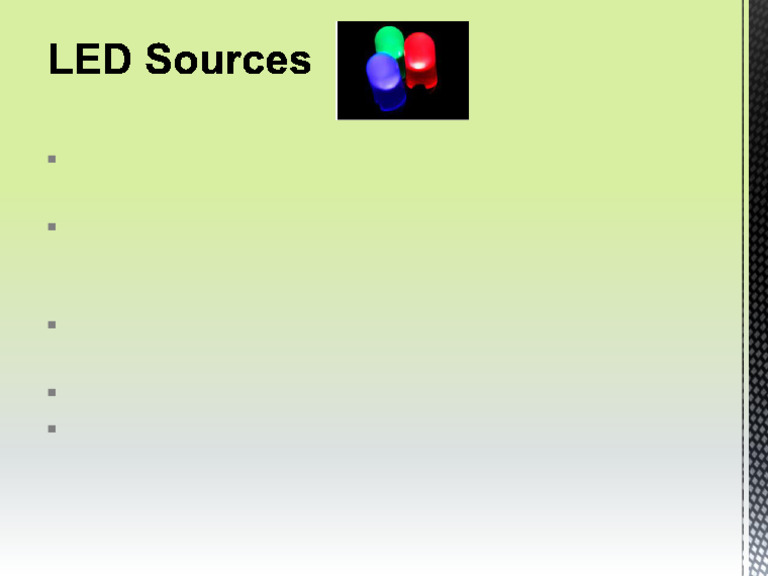Fiber Optic Light Sources3 | PDF