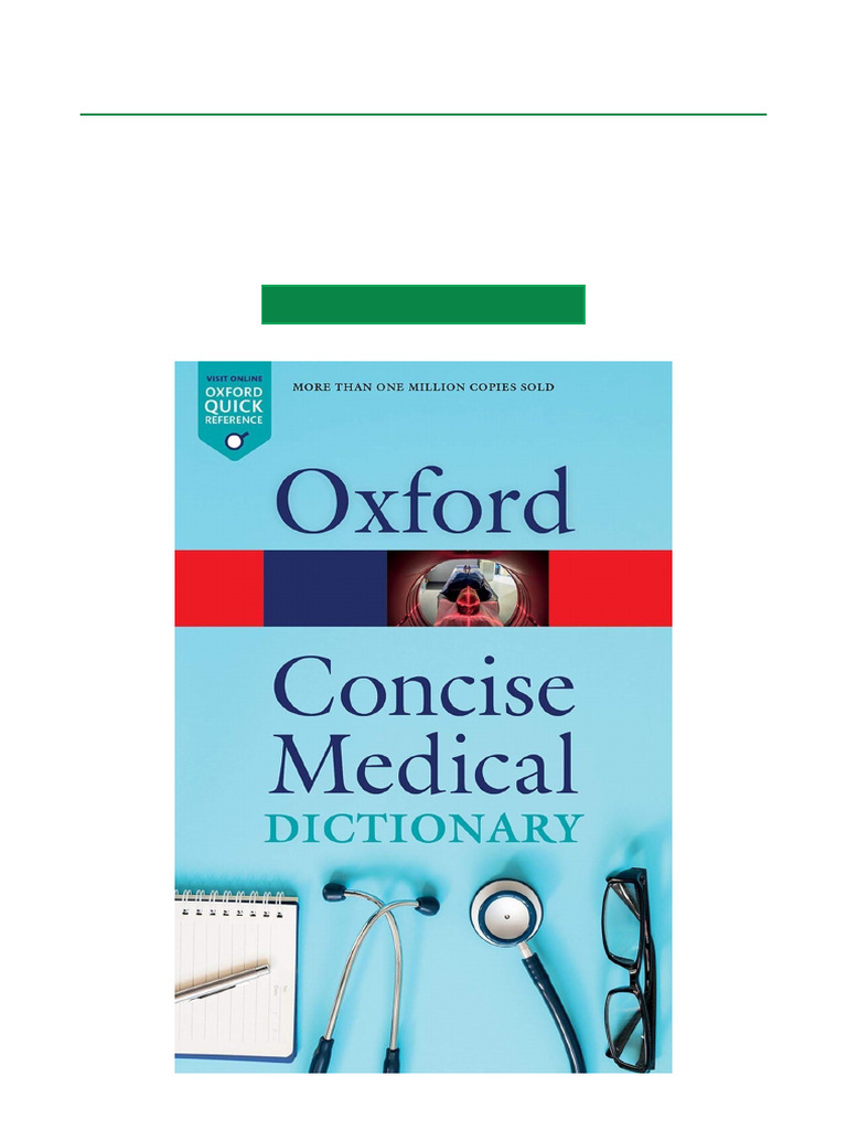 Concise Medical Dictionary 10th Edition Fast Download | PDF | Medical ...