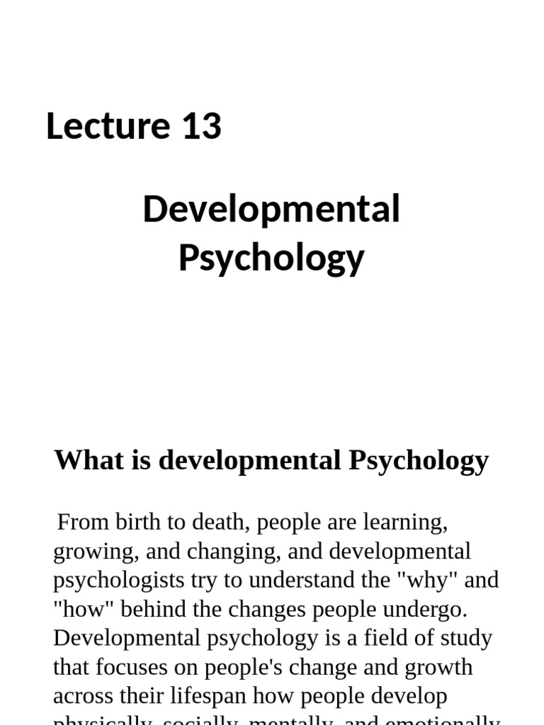 Lecture 13 | PDF