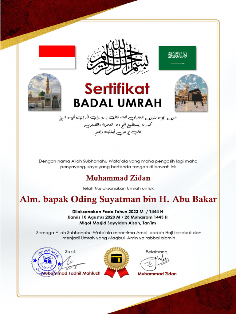 STP An Alm. Bapak Oding | PDF