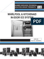 R - 92 - In Door Ice Manual With Diagram