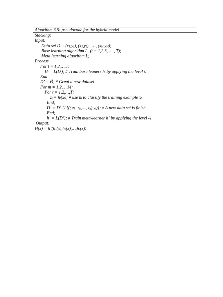 Hybrid Model | PDF